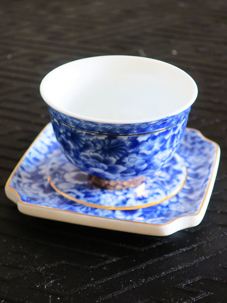 中国茶杯と茶托小皿「春爛漫」 1
