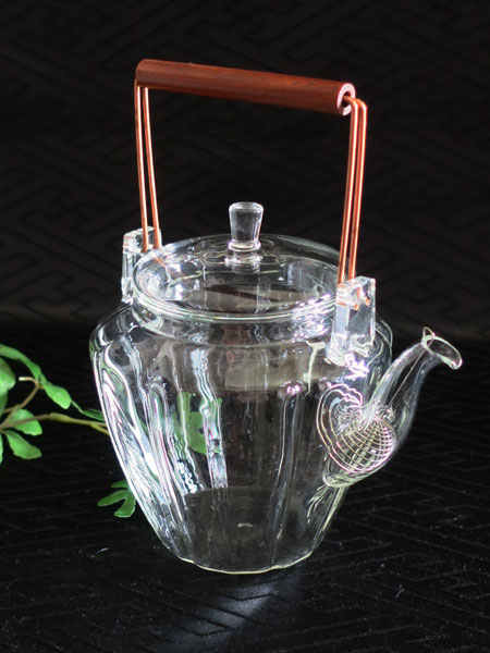 ガラス茶器「茶壷／シノワレトロ」 1