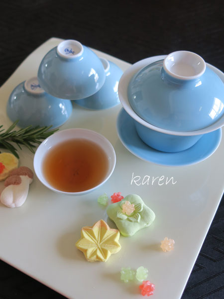 中国茶器セット「蓋碗と茶杯／空」【ご予約受付中】 2