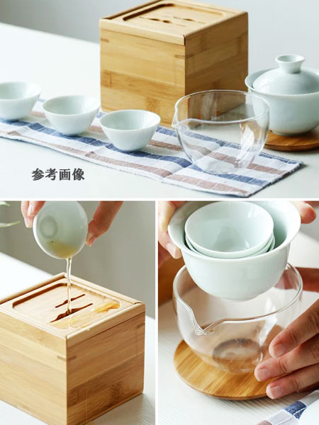 中国茶藝セット「若竹青磁」 2