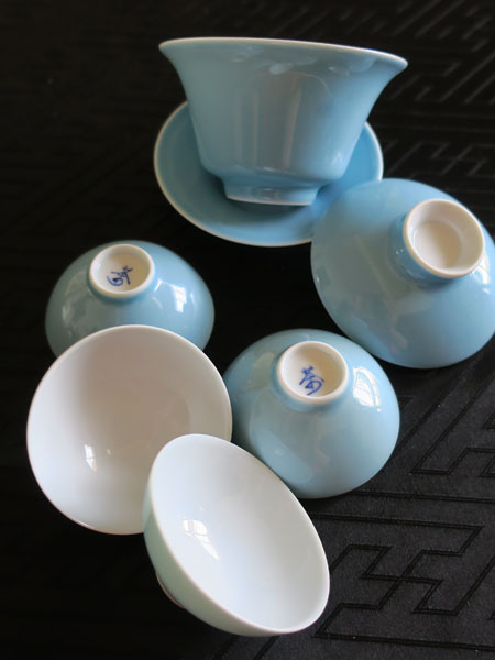 中国茶器セット「蓋碗と茶杯／空」【ご予約受付中】 4