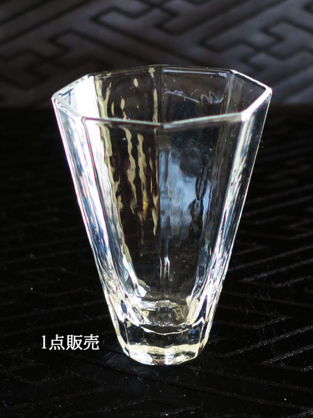 ガラス茶杯「八角粋」【ご予約受付中】 4