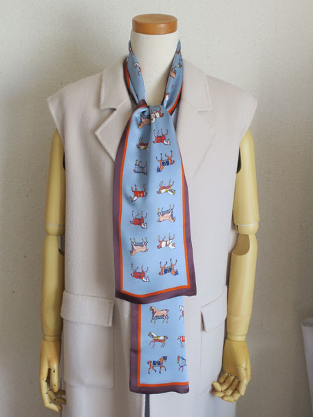 HORSE�̃V���N�E�����O�X�J�[�t�u�u���[�v�y���\��ē��ׂ܂��z 4