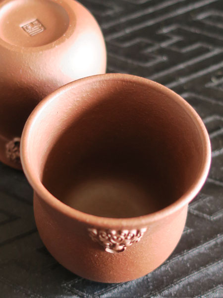 中国茶器「紫砂茶杯／深獅子」【ご予約受付中】 5