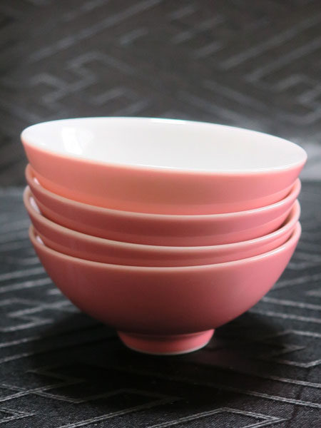 中国茶器セット「蓋碗と茶杯／桃」【ご予約受付中】 6