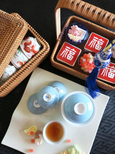 中国茶器セット「蓋碗と茶杯／空」【ご予約受付中】 6