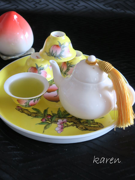 中国茶器「小茶壷／玉磁のひょうたん」【ご予約受付中】 6
