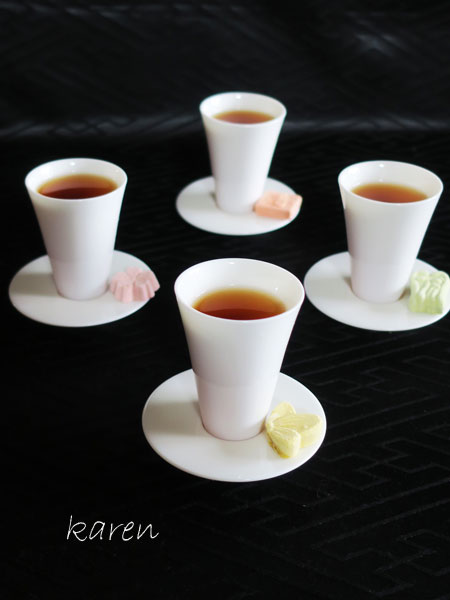 中国茶杯＆茶托セット「シノワモダン」【ご予約受付中】 6